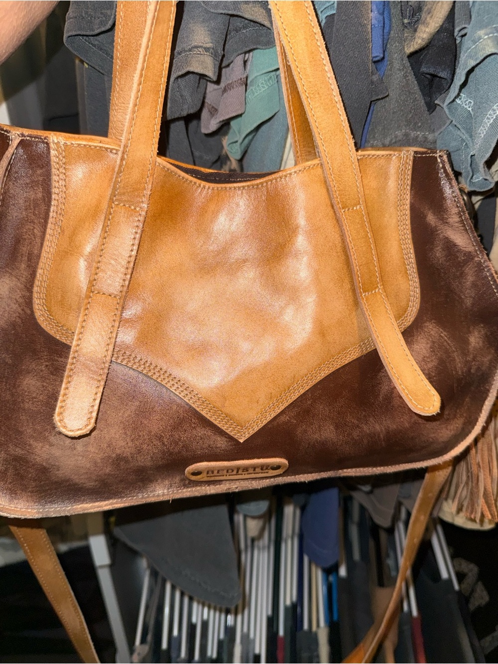 NWT Bed Stu redrock satchel š¤ - Picture 6 of 7